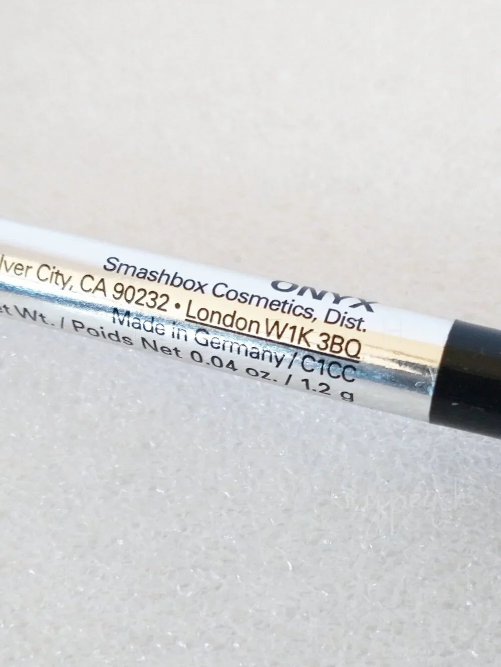 Smashbox Onyx Limitless Eyeliner 0.04oz/1.2g Black Waterproof Eye Pencil Classic